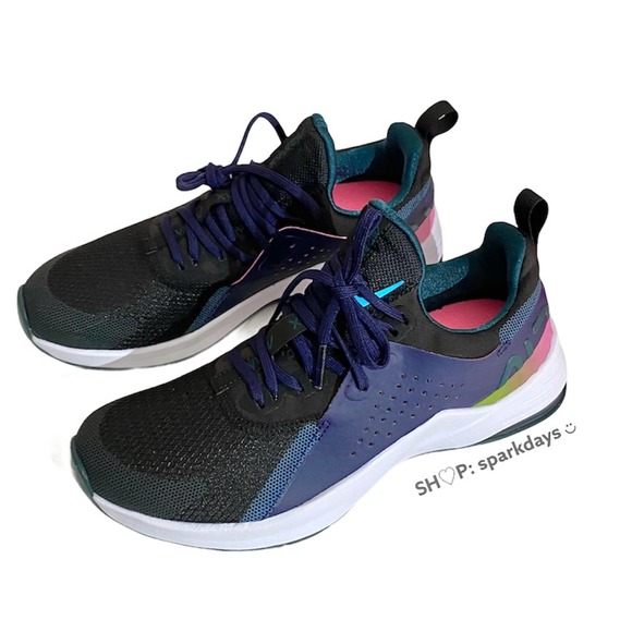 Nike Air Max Black Rainbow Sunset Running Workout Active Women Sneakers NEW! - Picture 7 of 7